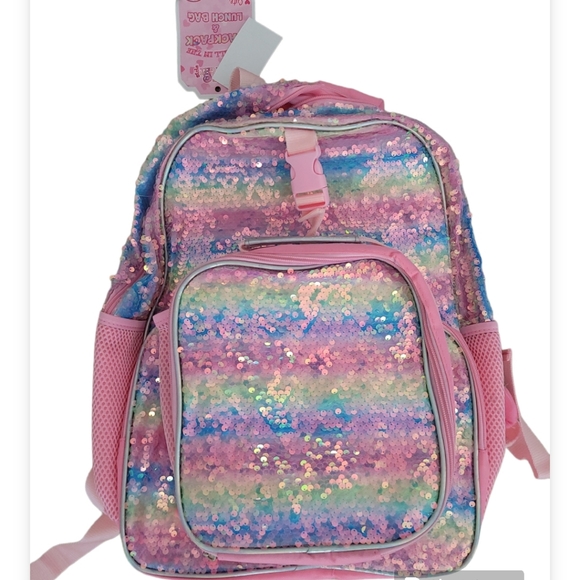 Girls Sequence backpack 🎒 - Picture 6 of 10